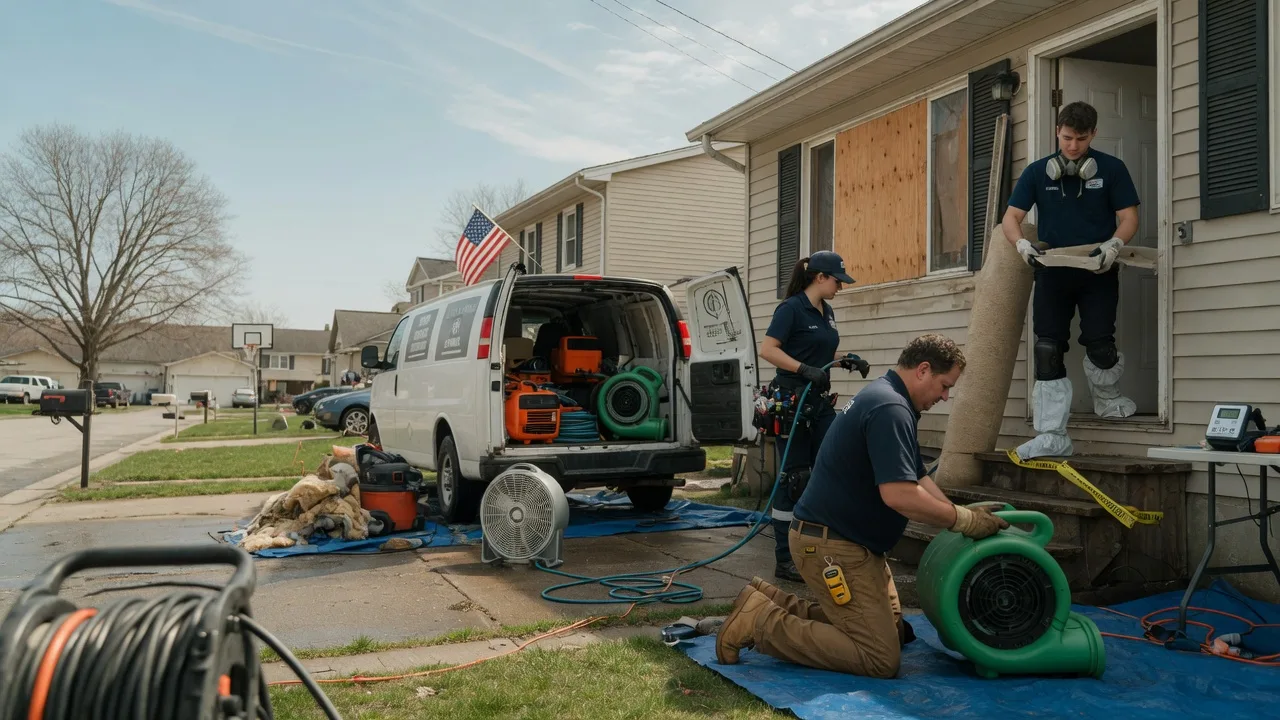 Water Damage Restoration in Clearwater, KS near me